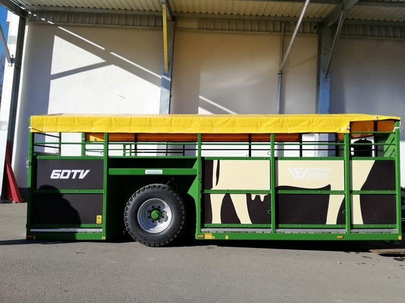 Western WF-6DTV Állatszállító félpótkocsi - نصف مقطورة لنقل الحيوانات: صورة 1 Western WF-6DTV Állatszállító félpótkocsi - نصف مقطورة لنقل الحيوانات: صورة 1