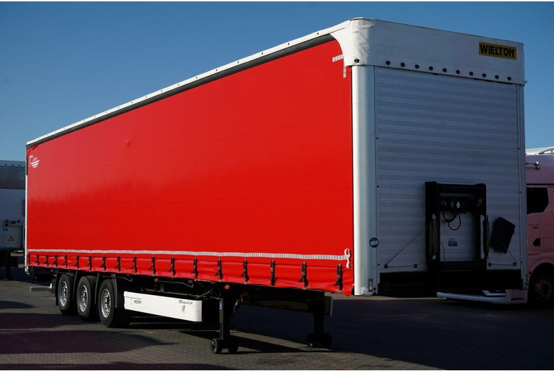 Wielton FIRANKA MEGA / LOWDECK / BDE - ROZSUWANE SŁUPKI / DACH PODNOSZON - نصف مقطورة ستارة: صورة 1 Wielton FIRANKA MEGA / LOWDECK / BDE - ROZSUWANE SŁUPKI / DACH PODNOSZON - نصف مقطورة ستارة: صورة 1