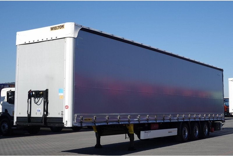 Wielton FIRANKA MEGA / LOWDECK / OŚ PODNOSZONA / DACH PODNOSZONY - نصف مقطورة ستارة: صورة 2 Wielton FIRANKA MEGA / LOWDECK / OŚ PODNOSZONA / DACH PODNOSZONY - نصف مقطورة ستارة: صورة 2