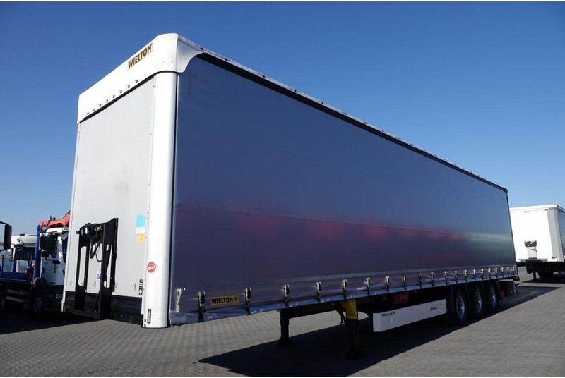 Wielton FIRANKA MEGA / LOWDECK / OŚ PODNOSZONA / DACH PODNOSZONY - نصف مقطورة ستارة: صورة 3 Wielton FIRANKA MEGA / LOWDECK / OŚ PODNOSZONA / DACH PODNOSZONY - نصف مقطورة ستارة: صورة 3