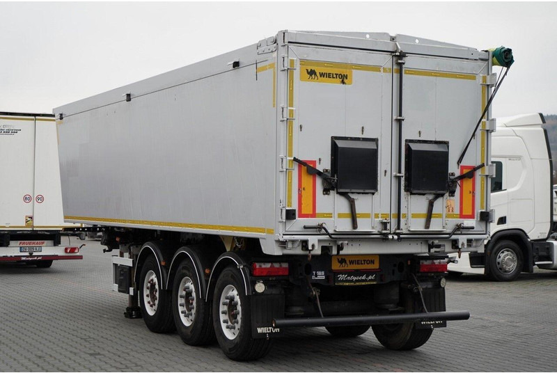 Wielton WYWROTKA / 41 M3 / ALUMINIOWA / 2x OŚ PODNOSZONA / OSIE SAF / A - قلابة نصف مقطورة نصف مقطورة قلابة: صورة 4 Wielton WYWROTKA / 41 M3 / ALUMINIOWA / 2x OŚ PODNOSZONA / OSIE SAF / A - قلابة نصف مقطورة نصف مقطورة قلابة: صورة 4