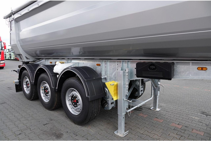 جديدة قلابة نصف مقطورة نصف مقطورة قلابة ZASŁAW WYWROTKA 26 m3 / FABRYCZNIE NOWA / STALOWA / RYNNA WANNA HP / OŚ: صورة 9