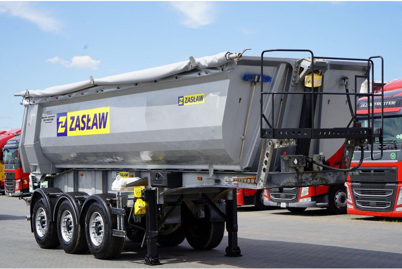 ZASŁAW WYWROTKA 26 m3 / STALOWA / HP / OŚ PODNOSZONA / RYNNA / 2017 - قلابة نصف مقطورة نصف مقطورة قلابة: صورة 1 ZASŁAW WYWROTKA 26 m3 / STALOWA / HP / OŚ PODNOSZONA / RYNNA / 2017 - قلابة نصف مقطورة نصف مقطورة قلابة: صورة 1