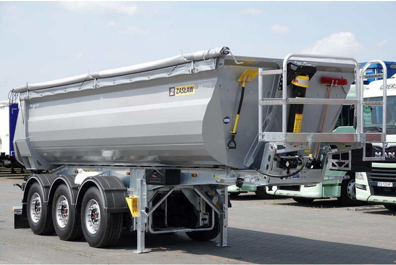 ZASŁAW WYWROTKA 28 m3 / FABRYCZNIE NOWA / STALOWA / RYNNA WANNA HP / OŚ - قلابة نصف مقطورة نصف مقطورة قلابة: صورة 1 ZASŁAW WYWROTKA 28 m3 / FABRYCZNIE NOWA / STALOWA / RYNNA WANNA HP / OŚ - قلابة نصف مقطورة نصف مقطورة قلابة: صورة 1