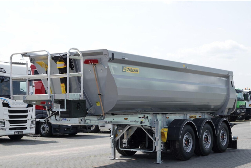 ZASŁAW WYWROTKA 28 m3 / FABRYCZNIE NOWA / STALOWA / RYNNA WANNA HP / OŚ - قلابة نصف مقطورة نصف مقطورة قلابة: صورة 3 ZASŁAW WYWROTKA 28 m3 / FABRYCZNIE NOWA / STALOWA / RYNNA WANNA HP / OŚ - قلابة نصف مقطورة نصف مقطورة قلابة: صورة 3