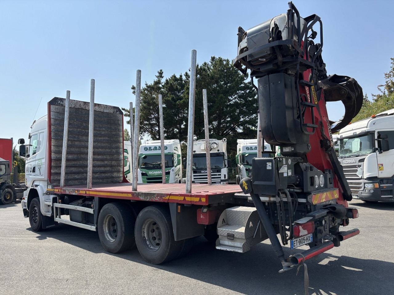 SCANIA R 580 CB6x4HHZ - شاحنة هيكل كابينة: صورة 4 SCANIA R 580 CB6x4HHZ - شاحنة هيكل كابينة: صورة 4