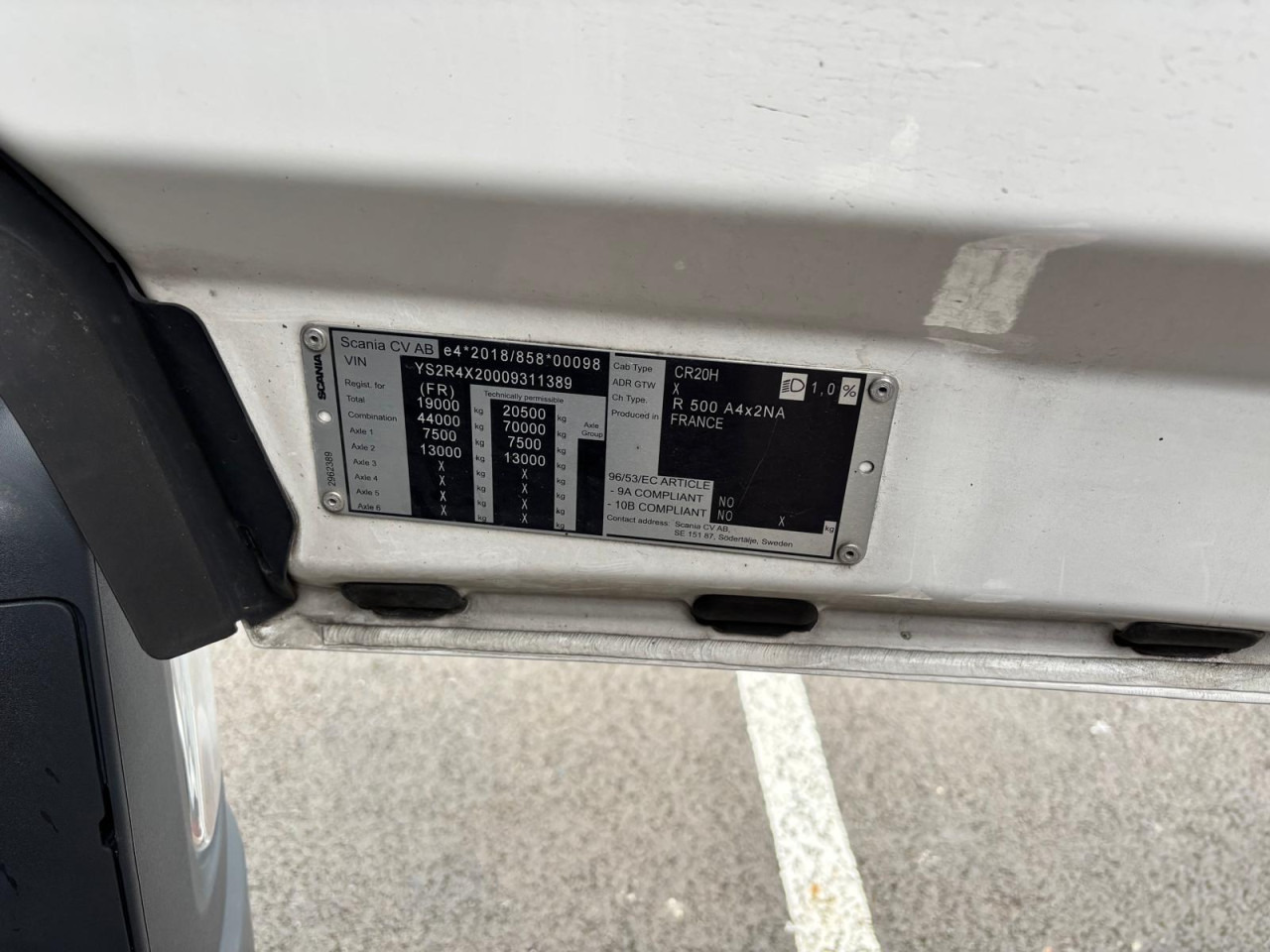SCANIA R 500 A4x2NA - وحدة جر: صورة 5 SCANIA R 500 A4x2NA - وحدة جر: صورة 5
