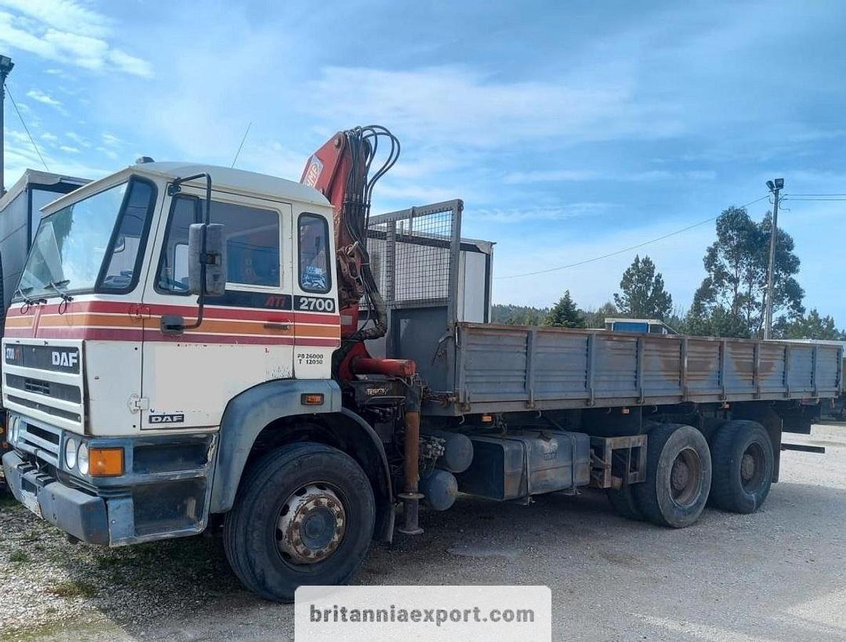 DAF 2700 ATI 6x4 26 Ton Sideways Tipper with HMF 820 Crane | Export Ready. - شاحنة قلاب, شاحنة كرين: صورة 3 DAF 2700 ATI 6x4 26 Ton Sideways Tipper with HMF 820 Crane | Export Ready. - شاحنة قلاب, شاحنة كرين: صورة 3