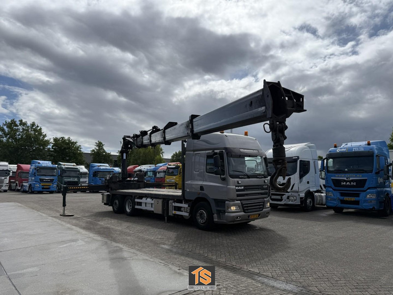 DAF FAN CF85 .460 - AUTOMATIC - EURO 5 - KRAN/CRANE HIAB 377 - شاحنات مسطحة, شاحنة كرين: صورة 1 DAF FAN CF85 .460 - AUTOMATIC - EURO 5 - KRAN/CRANE HIAB 377 - شاحنات مسطحة, شاحنة كرين: صورة 1