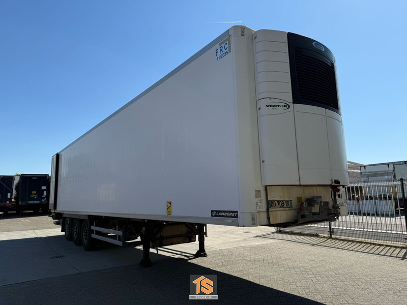 LAMBERET LVF S 3F KOELER/REEFER/KUHLKOFFER - CARRIER VECTOR 1550 - APK/TUV 01/2026 - TOP! - نصف مقطورة مُبرِّدة: صورة 1 LAMBERET LVF S 3F KOELER/REEFER/KUHLKOFFER - CARRIER VECTOR 1550 - APK/TUV 01/2026 - TOP! - نصف مقطورة مُبرِّدة: صورة 1
