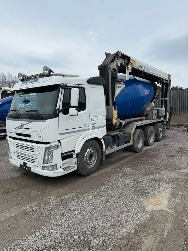 Volvo FM460 8x4 / 9m3 mixer / band liebherr - شاحنة خلاطة خرسانة: صورة 1 Volvo FM460 8x4 / 9m3 mixer / band liebherr - شاحنة خلاطة خرسانة: صورة 1