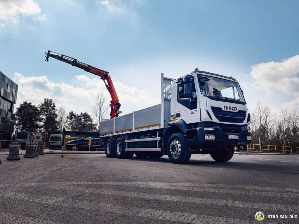 Iveco TRAKKER 450 6x4 PALFINGER PK 18502 SH Rotator - شاحنة كرين: صورة 4 Iveco TRAKKER 450 6x4 PALFINGER PK 18502 SH Rotator - شاحنة كرين: صورة 4