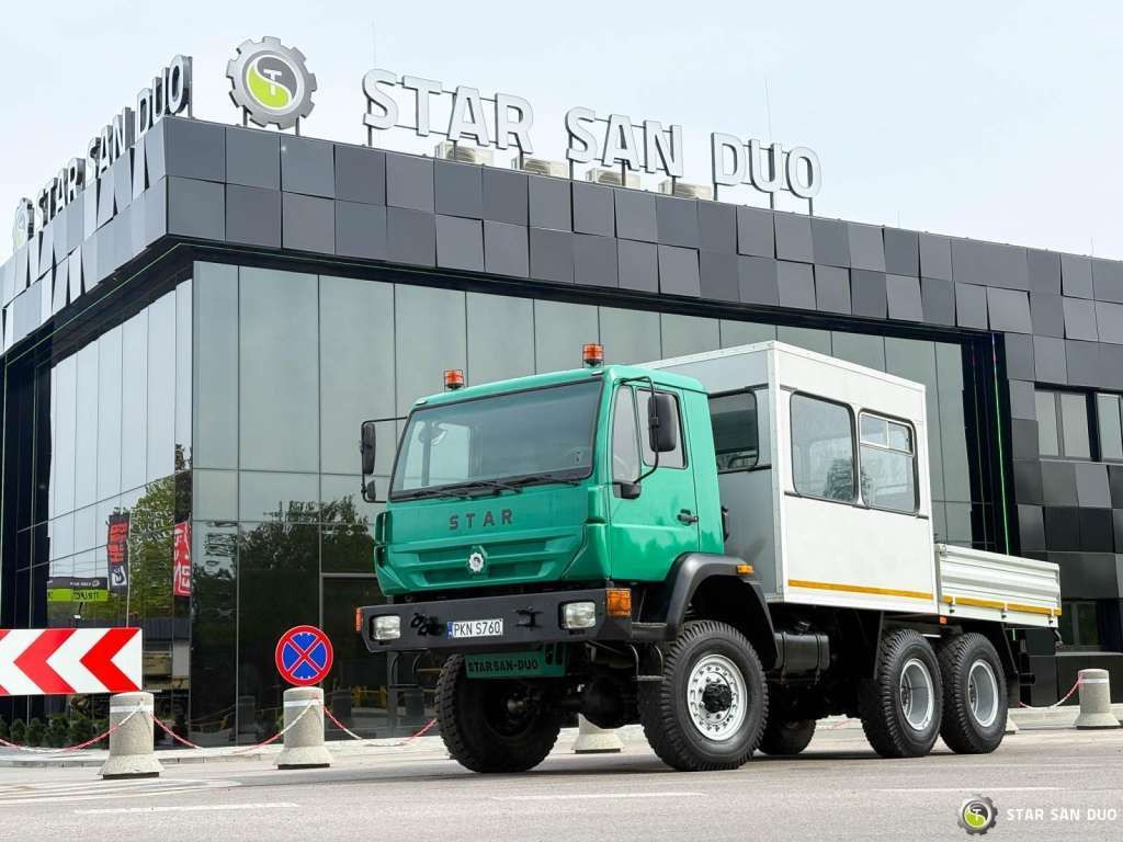 MAN Star 266 BRIGADE VEHICLE 6x6 Passenger transport - شاحنة هيكل كابينة: صورة 1 MAN Star 266 BRIGADE VEHICLE 6x6 Passenger transport - شاحنة هيكل كابينة: صورة 1
