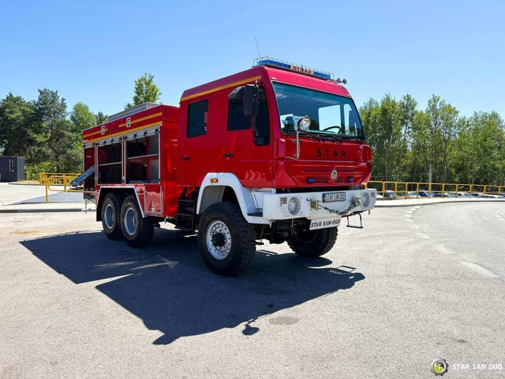 MAN Star 266 MAN 6x6 Fire Truck Feuerwehr - شاحنة: صورة 3 MAN Star 266 MAN 6x6 Fire Truck Feuerwehr - شاحنة: صورة 3
