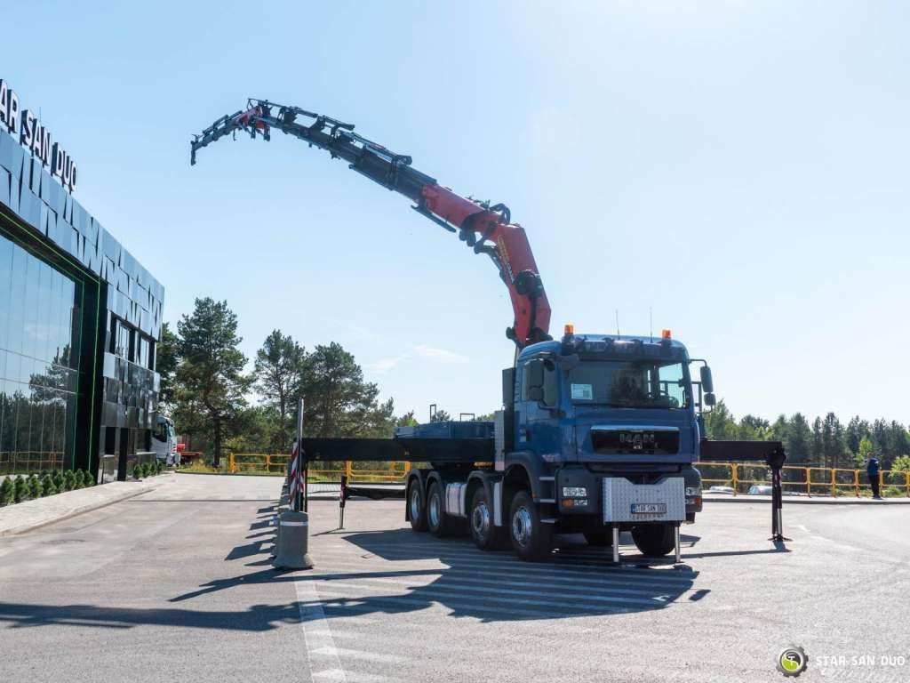 MAN TGA 35.440 8X6H PALFINGER 60002 Semi-trailer - شاحنة كرين: صورة 2 MAN TGA 35.440 8X6H PALFINGER 60002 Semi-trailer - شاحنة كرين: صورة 2