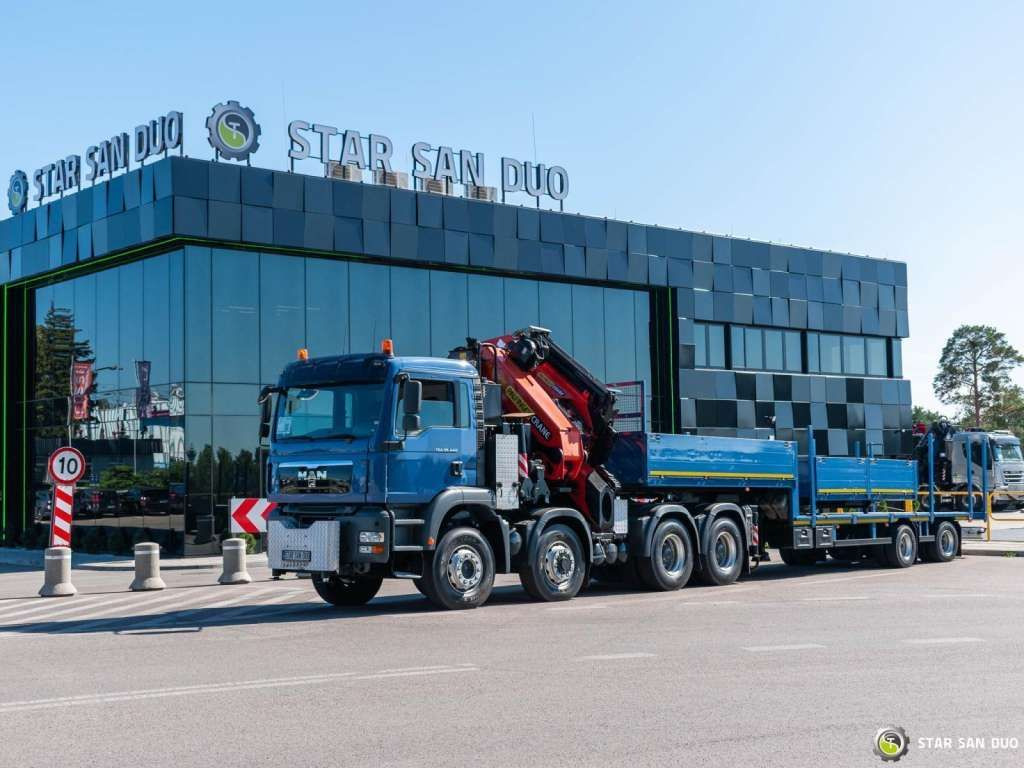 MAN TGA 35.440 8X6H PALFINGER 60002 Semi-trailer - شاحنة كرين: صورة 5 MAN TGA 35.440 8X6H PALFINGER 60002 Semi-trailer - شاحنة كرين: صورة 5