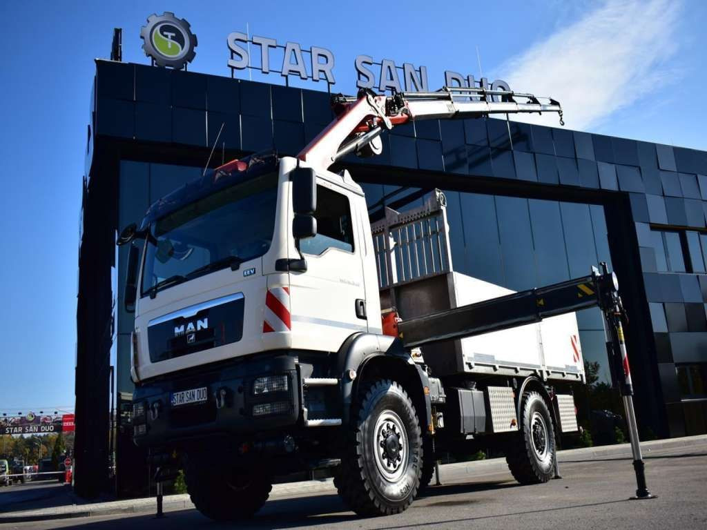 MAN TGM 18.340 4x4 PALFINGER PK 18002 CRANE WINCH MAN TGM 18.340 4x4 PALFINGER PK 18002 CRANE WINCH - شاحنة كرين, شاحنات مسطحة: صورة 5 MAN TGM 18.340 4x4 PALFINGER PK 18002 CRANE WINCH MAN TGM 18.340 4x4 PALFINGER PK 18002 CRANE WINCH - شاحنة كرين, شاحنات مسطحة: صورة 5