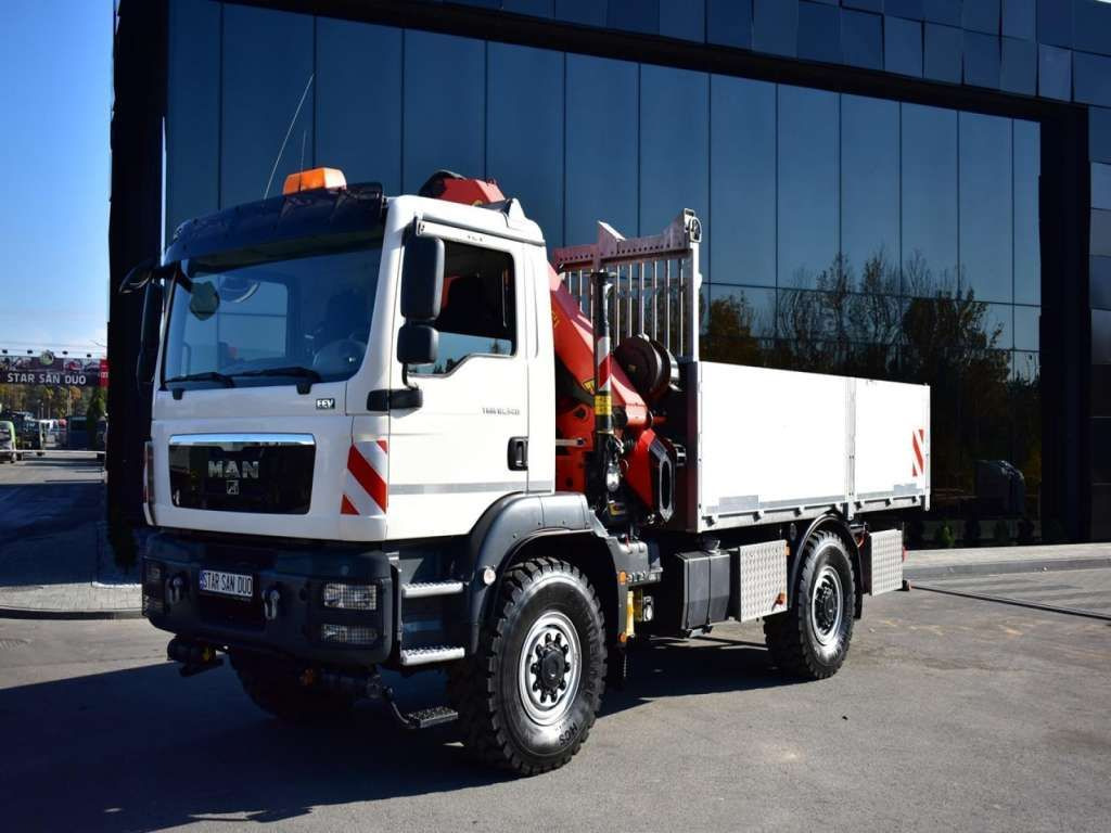 MAN TGM 18.340 4x4 PALFINGER PK 18002 CRANE WINCH MAN TGM 18.340 4x4 PALFINGER PK 18002 CRANE WINCH - شاحنة كرين, شاحنات مسطحة: صورة 2 MAN TGM 18.340 4x4 PALFINGER PK 18002 CRANE WINCH MAN TGM 18.340 4x4 PALFINGER PK 18002 CRANE WINCH - شاحنة كرين, شاحنات مسطحة: صورة 2