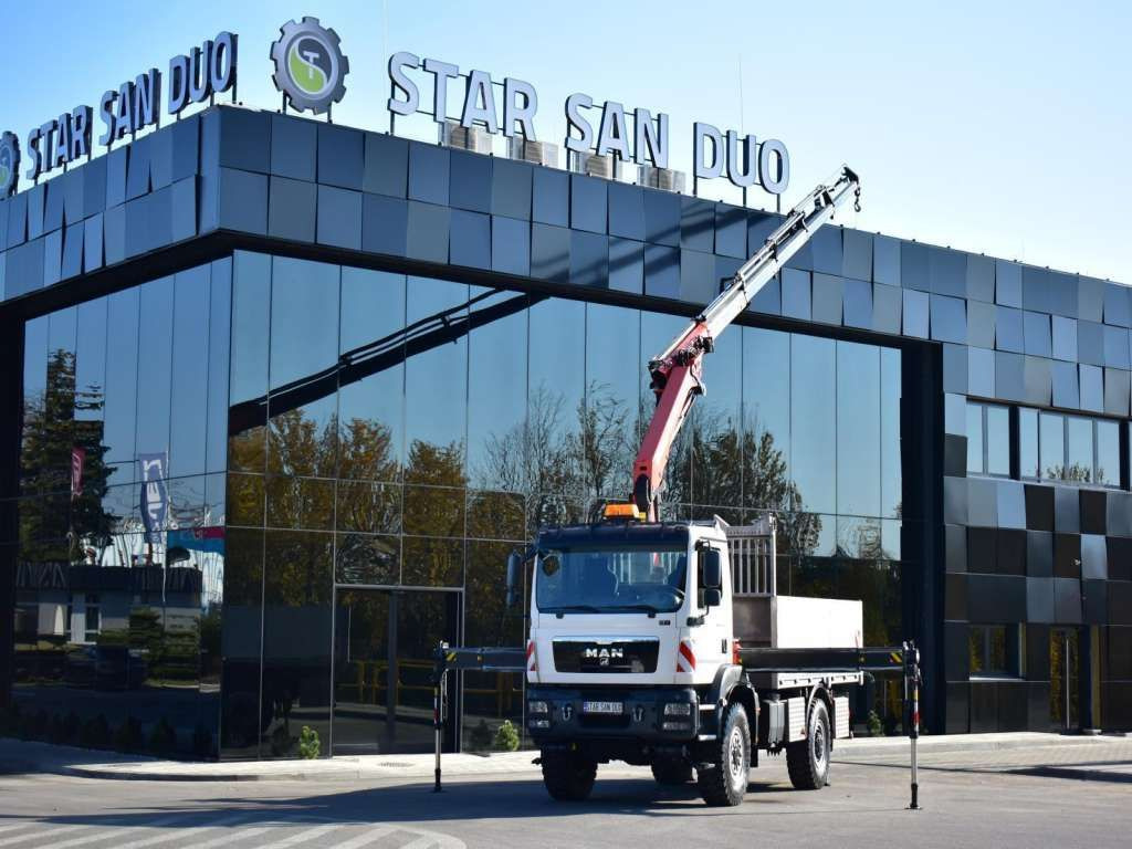 MAN TGM 18.340 4x4 PALFINGER PK 18002 CRANE WINCH MAN TGM 18.340 4x4 PALFINGER PK 18002 CRANE WINCH - شاحنة كرين, شاحنات مسطحة: صورة 4 MAN TGM 18.340 4x4 PALFINGER PK 18002 CRANE WINCH MAN TGM 18.340 4x4 PALFINGER PK 18002 CRANE WINCH - شاحنة كرين, شاحنات مسطحة: صورة 4