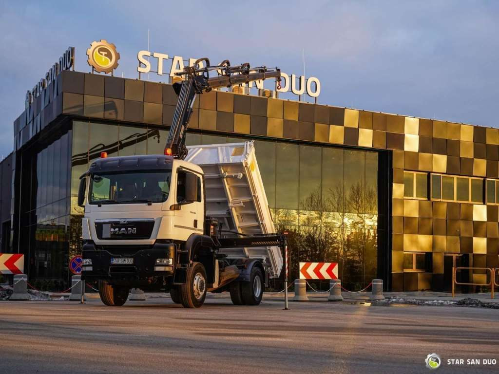 MAN TGS 18.360 4x4 HIAB 144 E-4 Crane Kipper MAN TGS 18.360 4x4 HIAB 144 E-4 Crane Kipper - شاحنة كرين, شاحنة قلاب: صورة 1 MAN TGS 18.360 4x4 HIAB 144 E-4 Crane Kipper MAN TGS 18.360 4x4 HIAB 144 E-4 Crane Kipper - شاحنة كرين, شاحنة قلاب: صورة 1