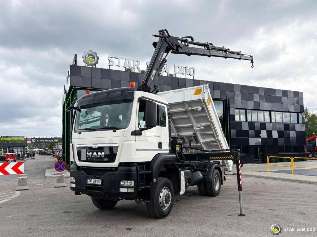 MAN TGS 18.360 4x4 HIAB 144 E-4 Crane Kipper - شاحنة قلاب: صورة 1 MAN TGS 18.360 4x4 HIAB 144 E-4 Crane Kipper - شاحنة قلاب: صورة 1