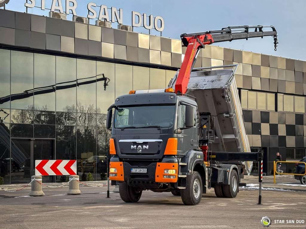 MAN TGS 18.480 PALFINGER PK 16502 HDS Crane,Kipper MAN TGS 18.480 PALFINGER PK 16502 HDS Crane,Kipper - شاحنة كرين, شاحنة قلاب: صورة 3 MAN TGS 18.480 PALFINGER PK 16502 HDS Crane,Kipper MAN TGS 18.480 PALFINGER PK 16502 HDS Crane,Kipper - شاحنة كرين, شاحنة قلاب: صورة 3