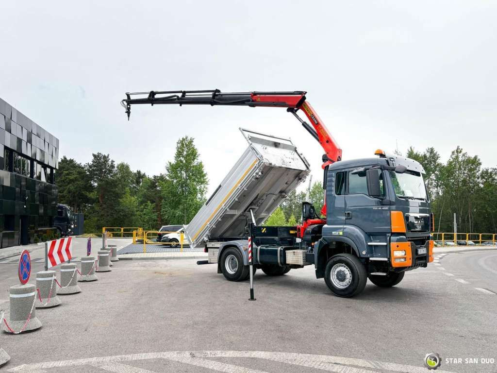 MAN TGS 18.480 PALFINGER PK 16502 HDS Crane,Kipper MAN TGS 18.480 PALFINGER PK 16502 HDS Crane,Kipper - شاحنة قلاب: صورة 2 MAN TGS 18.480 PALFINGER PK 16502 HDS Crane,Kipper MAN TGS 18.480 PALFINGER PK 16502 HDS Crane,Kipper - شاحنة قلاب: صورة 2