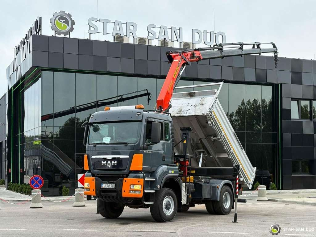 MAN TGS 18.480 PALFINGER PK 16502 HDS Crane,Kipper - شاحنة كرين: صورة 2 MAN TGS 18.480 PALFINGER PK 16502 HDS Crane,Kipper - شاحنة كرين: صورة 2