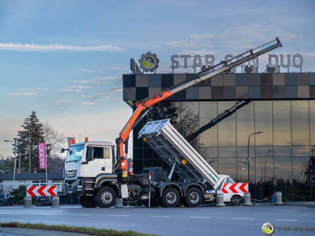 شاحنة كرين MAN  TGS 26.360 6x6 PALFINGER PK 18001 EH Crane Kipe: صورة 7 شاحنة كرين MAN  TGS 26.360 6x6 PALFINGER PK 18001 EH Crane Kipe: صورة 7