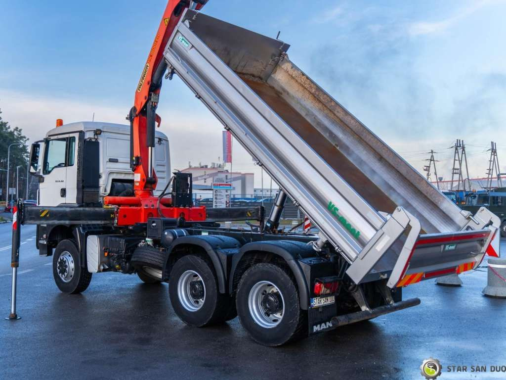 شاحنة كرين MAN  TGS 26.360 6x6 PALFINGER PK 18001 EH Crane Kipe: صورة 10 شاحنة كرين MAN  TGS 26.360 6x6 PALFINGER PK 18001 EH Crane Kipe: صورة 10