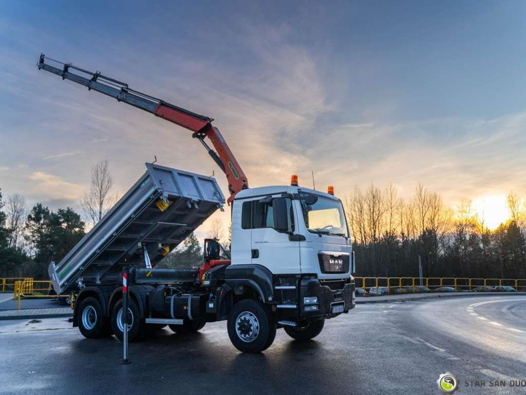 MAN TGS 26.360 6x6 PALFINGER PK 18001 EH Crane Kipe - شاحنة كرين: صورة 4 MAN TGS 26.360 6x6 PALFINGER PK 18001 EH Crane Kipe - شاحنة كرين: صورة 4