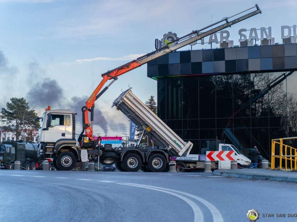 شاحنة كرين MAN  TGS 26.360 6x6 PALFINGER PK 18001 EH Crane Kipe: صورة 12 شاحنة كرين MAN  TGS 26.360 6x6 PALFINGER PK 18001 EH Crane Kipe: صورة 12