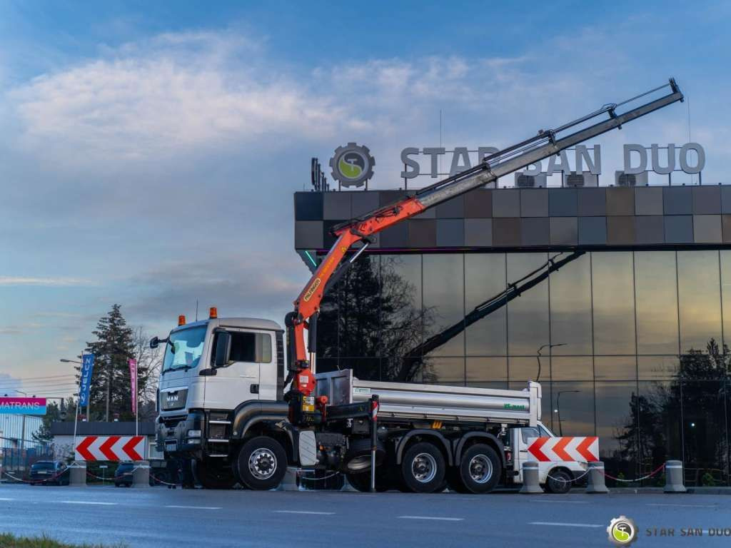 MAN TGS 26.360 6x6 PALFINGER PK 18001 EH Crane Kipe - شاحنة كرين: صورة 3 MAN TGS 26.360 6x6 PALFINGER PK 18001 EH Crane Kipe - شاحنة كرين: صورة 3