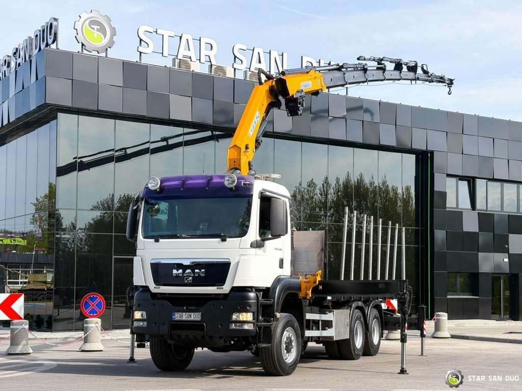 MAN TGS 33.400 6x6 BL EFFER 315/8S HDS Crane 2019 - شاحنة كرين: صورة 5 MAN TGS 33.400 6x6 BL EFFER 315/8S HDS Crane 2019 - شاحنة كرين: صورة 5