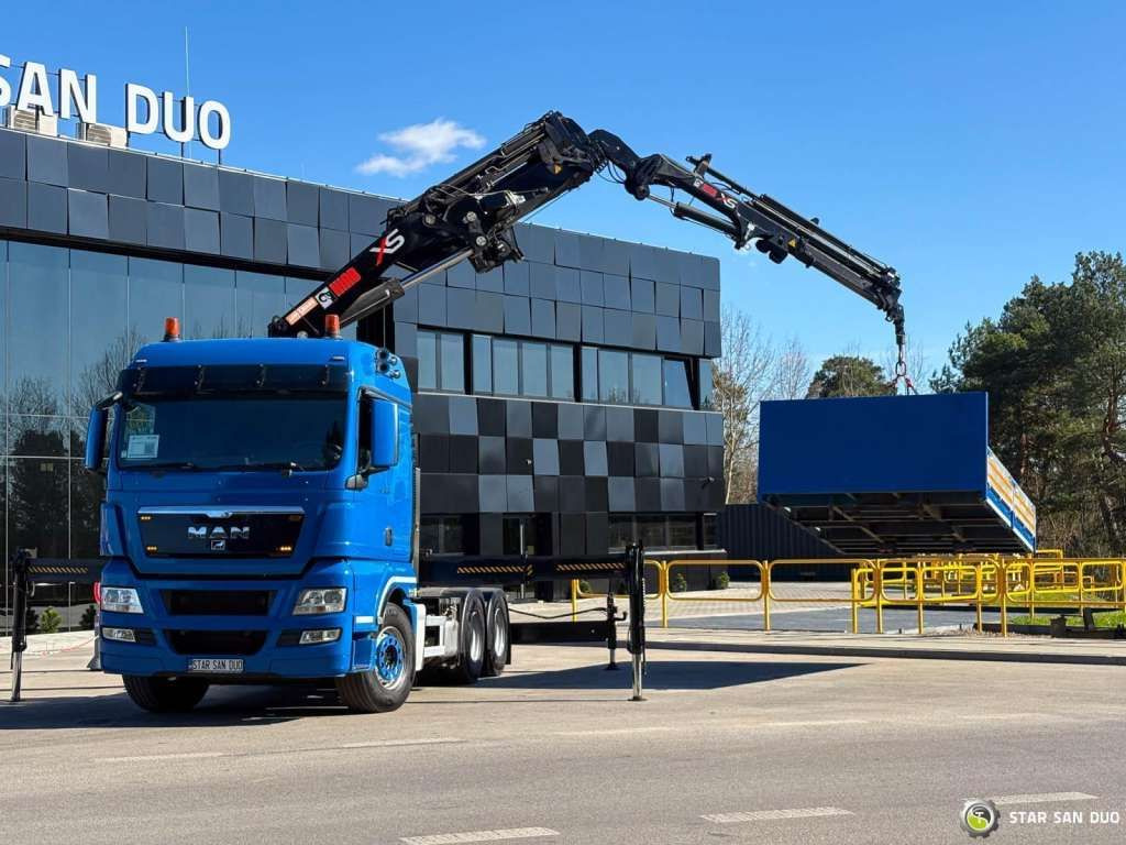 MAN TGS 33.480 6x4 HIAB 377E-5 HIPRO Crane - وحدة جر: صورة 1 MAN TGS 33.480 6x4 HIAB 377E-5 HIPRO Crane - وحدة جر: صورة 1