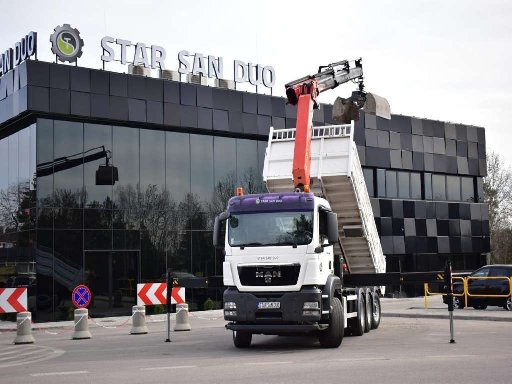 MAN  TGS 35.400 8X4 PALFINGER PK 33002 CRANE KIPPER MAN  TGS 35.400 8X4 PALFINGER PK 33002 CRANE KIPPER: صورة 6