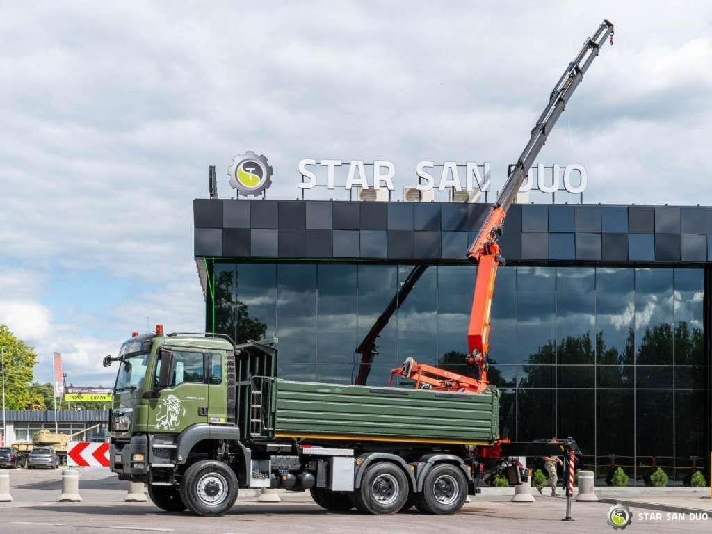 MAN  TGS 35.480 PALFINGER PK 20002 HDS Grapple Tippe - شاحنة قلاب: صورة 3 MAN  TGS 35.480 PALFINGER PK 20002 HDS Grapple Tippe - شاحنة قلاب: صورة 3