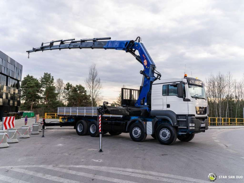 MAN TGS 41.480 8x8 PM 85SP HDS Crane - شاحنة كرين: صورة 2 MAN TGS 41.480 8x8 PM 85SP HDS Crane - شاحنة كرين: صورة 2