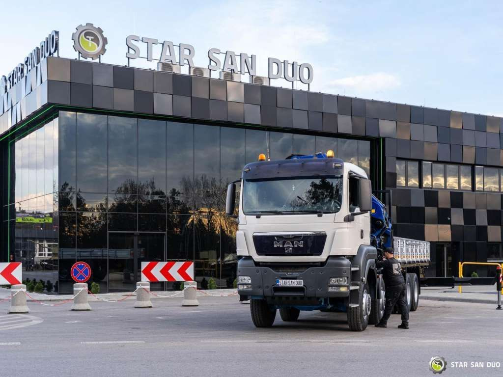 MAN TGS 41.480 8x8 PM 85SP HDS Crane - شاحنة كرين: صورة 4 MAN TGS 41.480 8x8 PM 85SP HDS Crane - شاحنة كرين: صورة 4