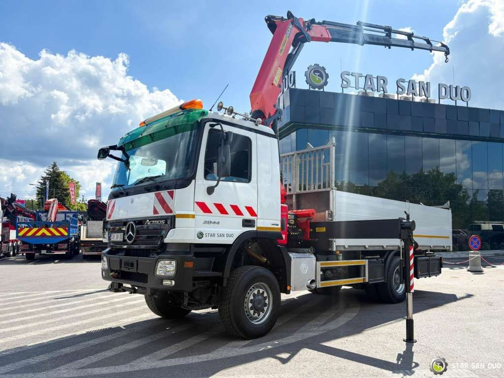 Mercedes-Benz ACTROS 2044A 4x4 Palfinger PK 20002 hds Crane - شاحنة كرين: صورة 1 Mercedes-Benz ACTROS 2044A 4x4 Palfinger PK 20002 hds Crane - شاحنة كرين: صورة 1