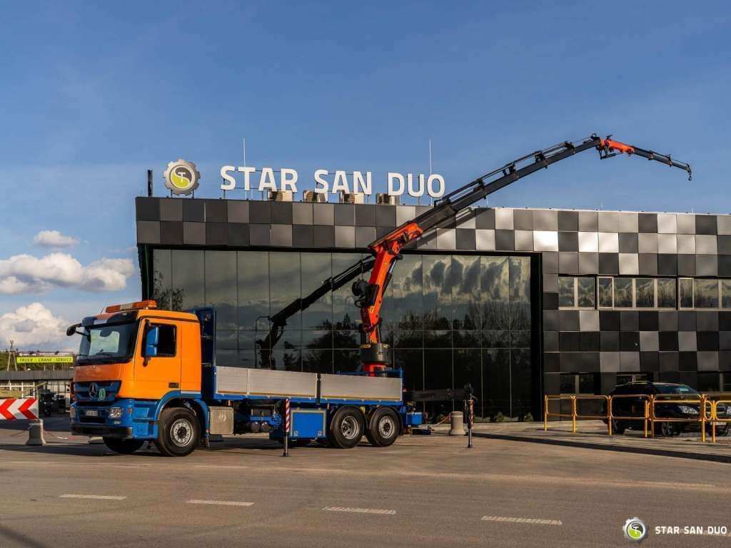 Mercedes-Benz ACTROS 2541 6x2 Palfinger PK 34002 Crane Winch - شاحنة كرين: صورة 3 Mercedes-Benz ACTROS 2541 6x2 Palfinger PK 34002 Crane Winch - شاحنة كرين: صورة 3