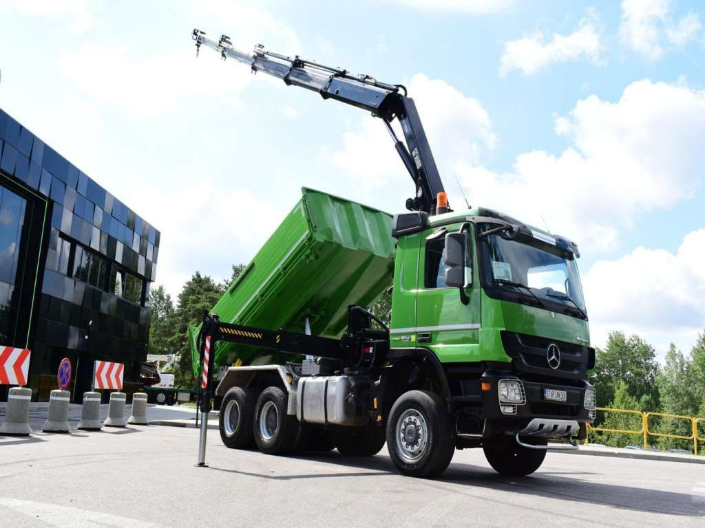 Mercedes-Benz ACTROS 3346 6x6 HIAB 244EP-4 Crane Kipper - شاحنة كرين: صورة 2 Mercedes-Benz ACTROS 3346 6x6 HIAB 244EP-4 Crane Kipper - شاحنة كرين: صورة 2