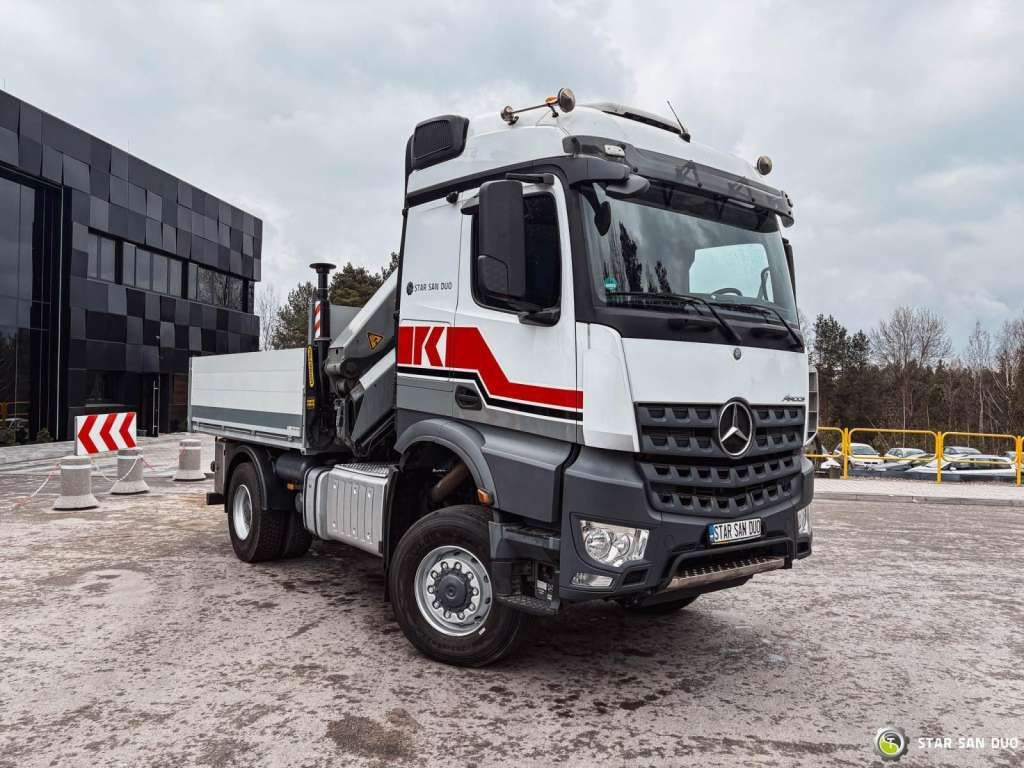 Mercedes-Benz AROCS 1851 4x4 PALFINGER PK 20002 Crane Kran - شاحنة كرين: صورة 4 Mercedes-Benz AROCS 1851 4x4 PALFINGER PK 20002 Crane Kran - شاحنة كرين: صورة 4