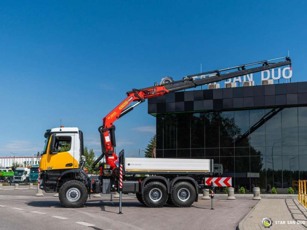 Mercedes-Benz AROCS 3345 6x6 PALFINGER PK 33002 Euro 6 Crane - شاحنة كرين: صورة 2 Mercedes-Benz AROCS 3345 6x6 PALFINGER PK 33002 Euro 6 Crane - شاحنة كرين: صورة 2