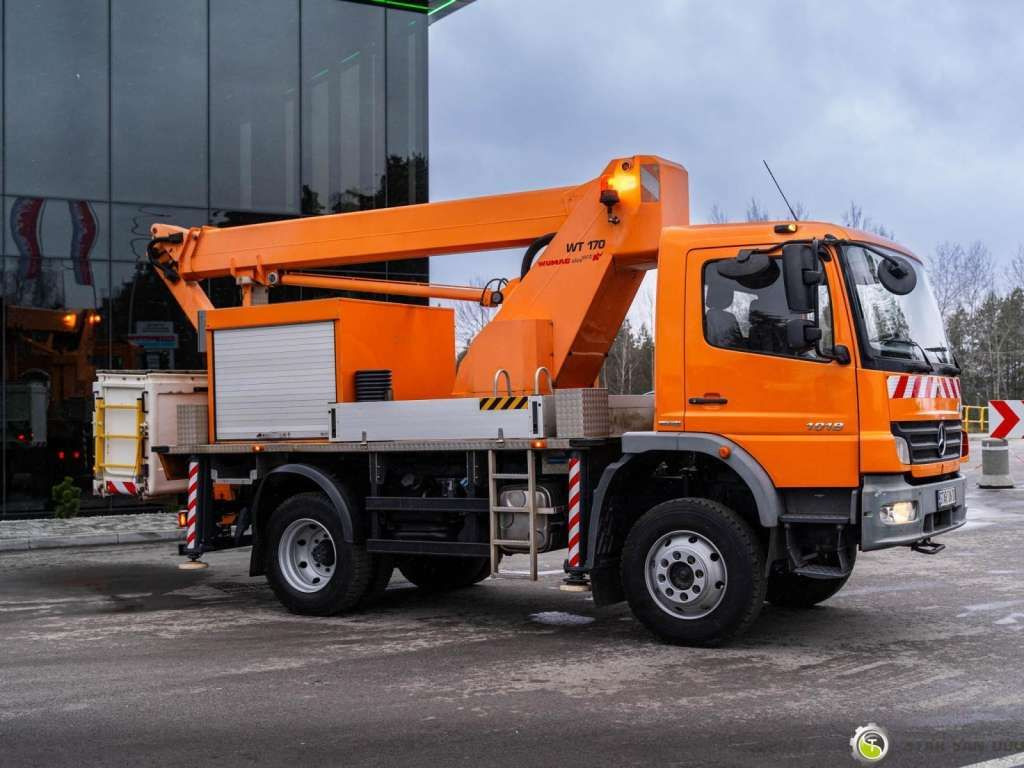 Mercedes-Benz ATEGO 1018 WUMAG WT 170 Platform Lift 17m - منصة تلسكوبية محمولة على شاحنة: صورة 4 Mercedes-Benz ATEGO 1018 WUMAG WT 170 Platform Lift 17m - منصة تلسكوبية محمولة على شاحنة: صورة 4