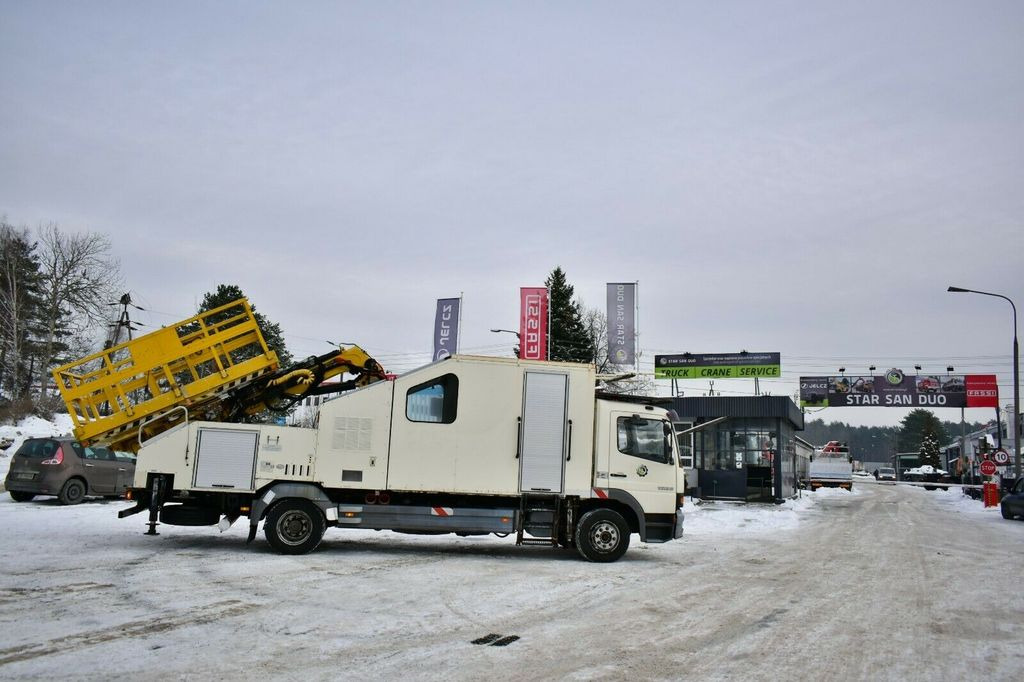 Mercedes-Benz ATEGO 1323 PK 8000T RAIL Platform - منصة تلسكوبية محمولة على شاحنة: صورة 4 Mercedes-Benz ATEGO 1323 PK 8000T RAIL Platform - منصة تلسكوبية محمولة على شاحنة: صورة 4