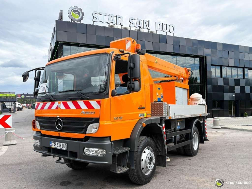 Mercedes-Benz  ATEGO 4x4 1018 WUMAG WT 170 Platform Lift 17m - منصة تلسكوبية محمولة على شاحنة: صورة 3 Mercedes-Benz  ATEGO 4x4 1018 WUMAG WT 170 Platform Lift 17m - منصة تلسكوبية محمولة على شاحنة: صورة 3