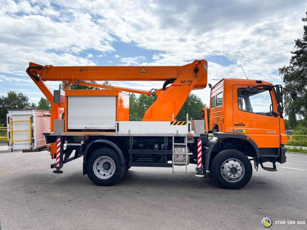Mercedes-Benz  ATEGO 4x4 1018 WUMAG WT 170 Platform Lift 17m - منصة تلسكوبية محمولة على شاحنة: صورة 4 Mercedes-Benz  ATEGO 4x4 1018 WUMAG WT 170 Platform Lift 17m - منصة تلسكوبية محمولة على شاحنة: صورة 4