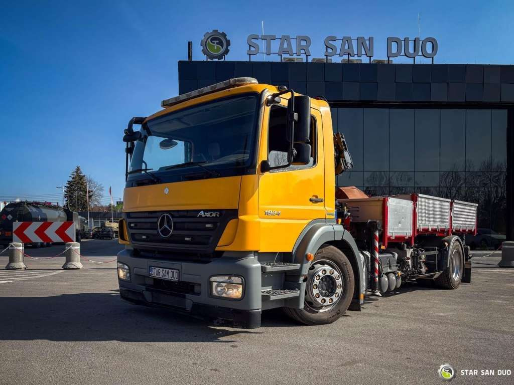Mercedes-Benz AXOR 1824 4x2 HMF 975 HDS Crane Rotator Kipper Mercedes-Benz AXOR 1824 4x2 HMF 975 HDS Crane Rotator Kipper - شاحنة قلاب: صورة 3 Mercedes-Benz AXOR 1824 4x2 HMF 975 HDS Crane Rotator Kipper Mercedes-Benz AXOR 1824 4x2 HMF 975 HDS Crane Rotator Kipper - شاحنة قلاب: صورة 3