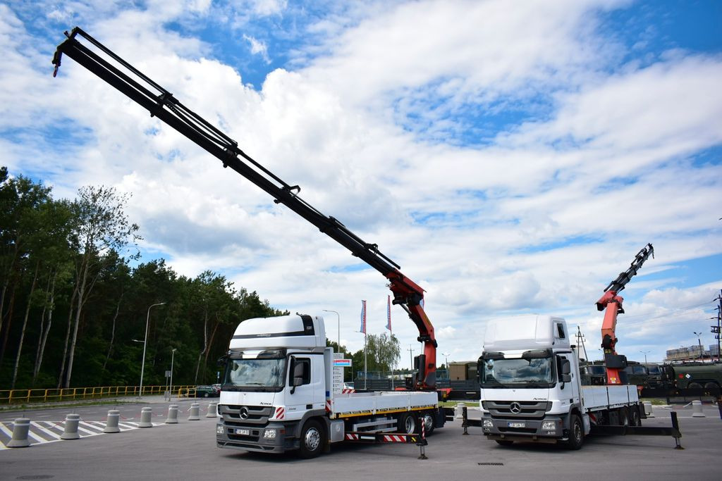 Mercedes-Benz Actros 2546 6x2 Palfinger PK 53002 Crane Kran - شاحنة كرين, شاحنات مسطحة: صورة 4 Mercedes-Benz Actros 2546 6x2 Palfinger PK 53002 Crane Kran - شاحنة كرين, شاحنات مسطحة: صورة 4